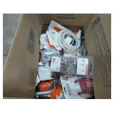 Box Lot Assorted Small Home Improvement Items