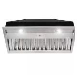 36 in. 3-Speeds 600CFM Hood, Quiet SS Lights