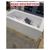 60" x 30" Bathtub