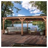 Backyard Discovery Arcadia Cedar Gazebo