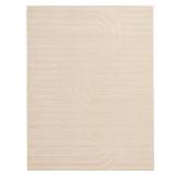 Oathil 6 ft x 8 ft Cream Geometric Rug