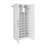 Prepac HangUps Shoe Storage White