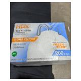 HDX 13 Gal Drawstring Trash Bags