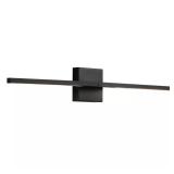30 in. 2-light Black LED Vanity Bar, 18W