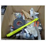 Box Lot Assorted Small Home Improvement Items