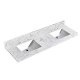 Moonface 72"W x 22"D Stone Bath Vanity Top