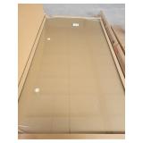 Glass panel aprox 42"x80