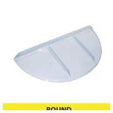 (2) 39 in. W x 17 in. D Window Well Cover (Damage