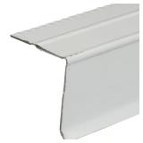 Amerimax 2.31 in. Aluminum Drip Edge White