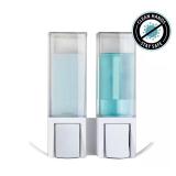 Better Living Clever Double Dispenser in White
