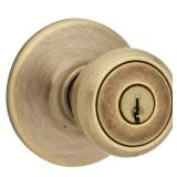 Tylo Antique Brass Exterior Door Knob