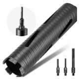 VEVOR Core Drill Bit, 2  in Dia, 9  in Depth