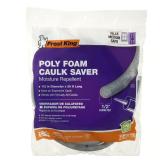 Frost King Gray Foam Caulk Saver 20 ft Lx0.5 in