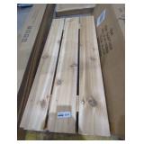 (2) Wooden Slabs 39" x 17"