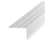 C4 1/2 x 10 ft White Aluminum Drip Edge