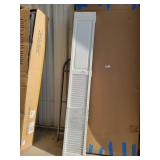 12 in. x 79 in bifold doors, white