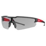 Milwaukee Safety Glasses, Gray Lens
