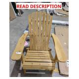 Outdoor Wooden Chair