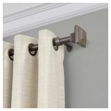 Florence 1 Window Curtain Rod with Finial
