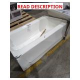47" x 27" Bathtub