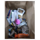 Tools and Supplies Box Lot