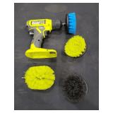 RYOBI ONE+ 18V Drill/Driver with scrubbers