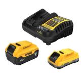 DeWalt 20V MAX DCB245-2C Kit: 2 Batteries