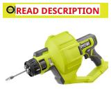 (Broken Cable) ONE+ 18V Cordless Drain Auger, 25