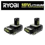 ONE+ 18V Lithium-Ion 2.0Ah Battery (2-Pack)
