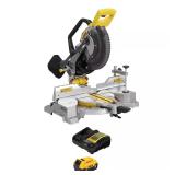 DEWALT 20V MAX XR 10" Miter Saw + Battery