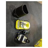 Parts to an 18V Brushless Blower