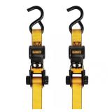 1/2 in. Ratchet Tie-Down Straps 1500 lb