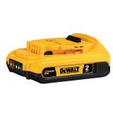 20V MAX Compact Lithium-Ion 2.0Ah Battery Pack