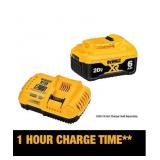 DeWalt 20V MAX 6Ah Battery With Fast Charger