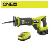 RYOBI ONE+ 18V Recip Saw Kit w/ 4Ah Battery