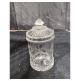 Ornate Lidded Glass Jar
