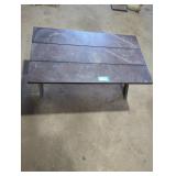 Rustic metal Coffee Table
