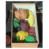 Woven Decorative Fruits and Vegetables