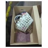 Vintage Book and Toy Collection with Lace Bag