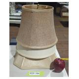 Pair of Fabric Lampshades with Classic Design