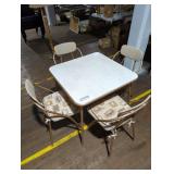 Matching Fold up Chairs and Table