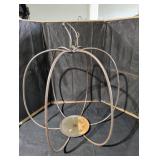 Metal Pumpkin Decoration
