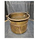Vintage Metal Bucket with Handle