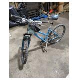 Blue Trek Mountain Bike with Accessories