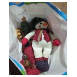 Holiday Themed Plush and Decorative Set