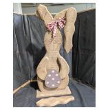 Wooden Rabbit Yard Decor