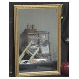 Ornate Framed Wall Mirror