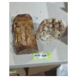 Nativity Scene Carvings Lot