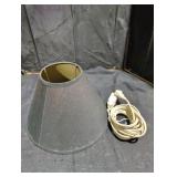 Extension Cord and Lamp Shade