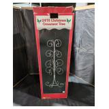 24" H Christmas Ornament Tree